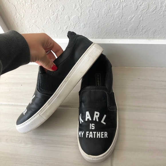 ELEVENPARIS Karl Is My Father Slip on Sneaker - Picture 5 of 7